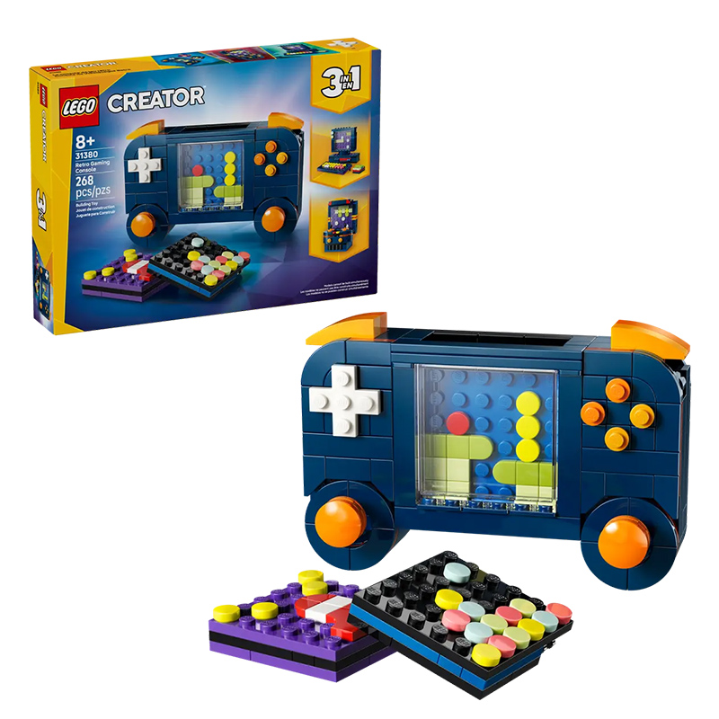 Retro Gaming Pro - レゴ クリエイター 3in1 ビルディングブロック LG-31380 レトロゲーム機