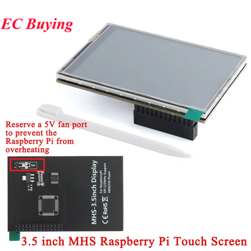 Raspberry Pi Retropie - 3.5インチのタッチスクリーンを備えたRaspberryPiカラーLCDディスプレイモジュール,3.5x320ピクセルの解像度,propiShipをサポート