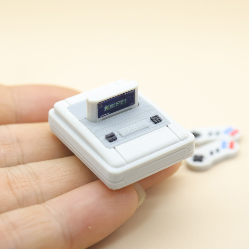 Retro Gaming Nostalgia - 1セット ドールハウス ミニレトロゲーム機 アーケードマシンモデル シーンミニチュア 撮影小道具