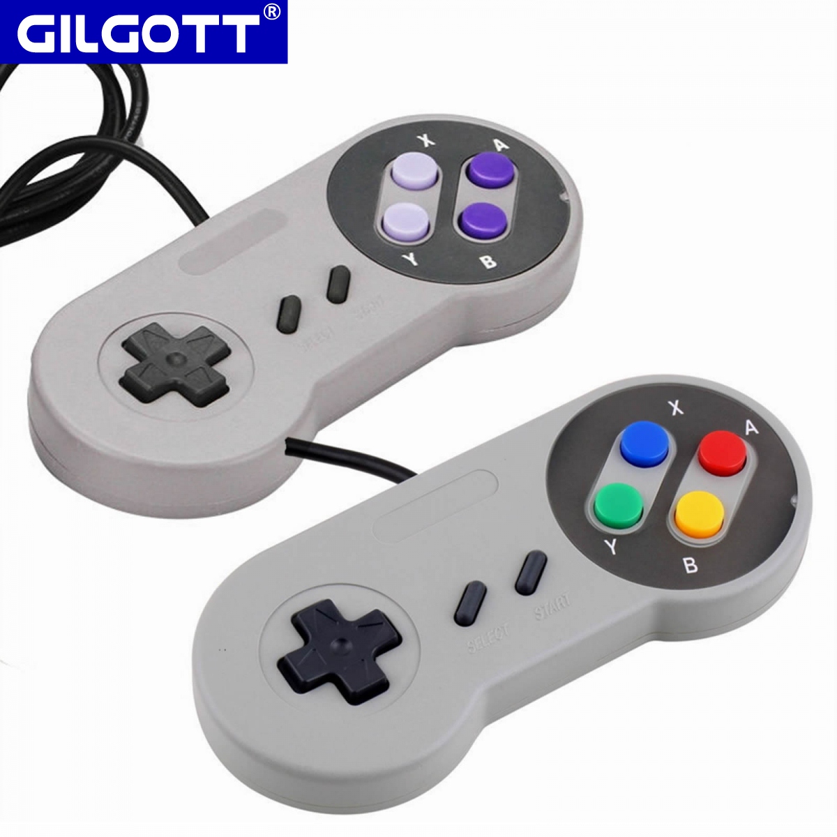 Raspberry Pi Retropie - 2 ピース/セット 1.4 メートル有線 USB ゲームコントローラ
