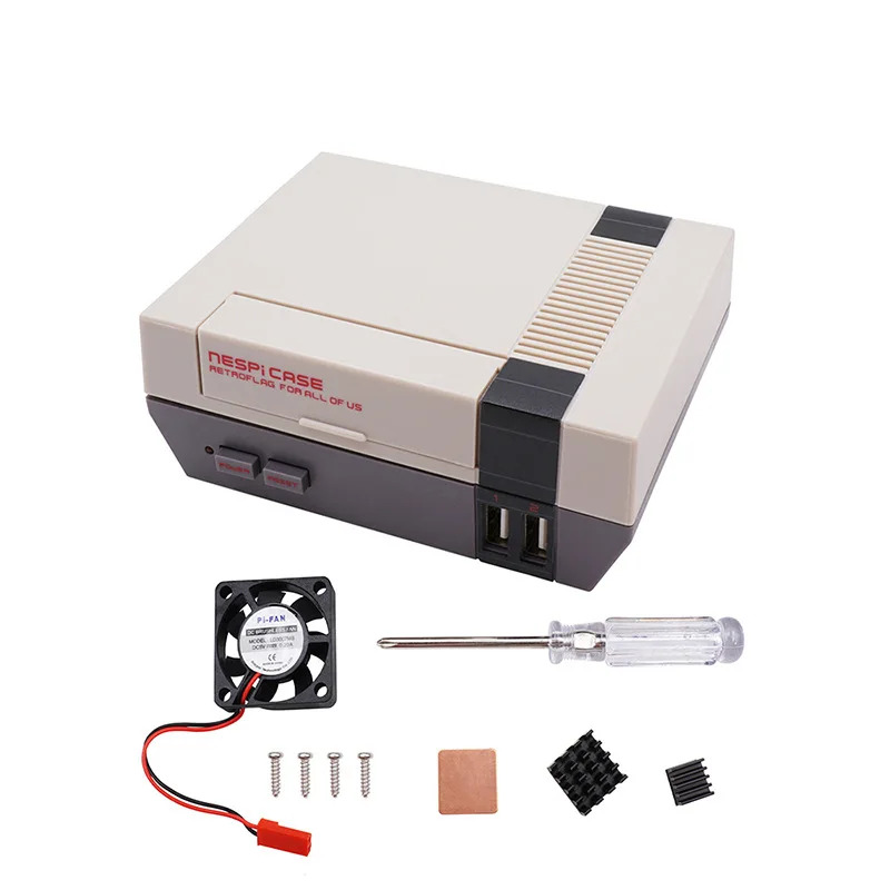 Raspberry Pi Retropie - Nespi ケース+Raspberry Pi 1/2/3 モデル B+Retrolag