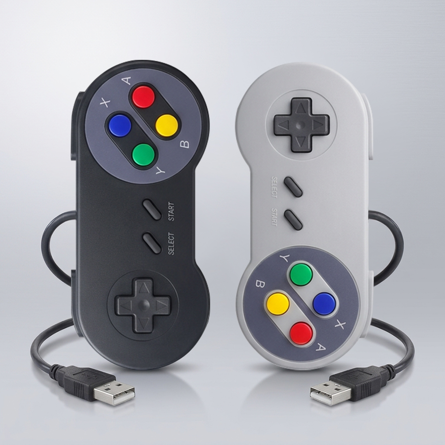 Raspberry Pi Retropie - USBゲームパッド ゲーミングジョイスティック レトロゲームパッド PC用 NESPi RetroPieゲームコントローラー