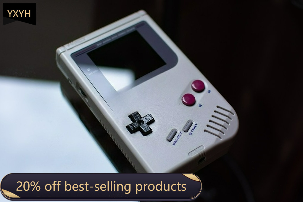 Retro Handheld Console - 日本製オリジナルゲームボーイDMG-01クラシック厚型本体、IPS高輝度バックライトスクリーン改造レトロハンドヘルド