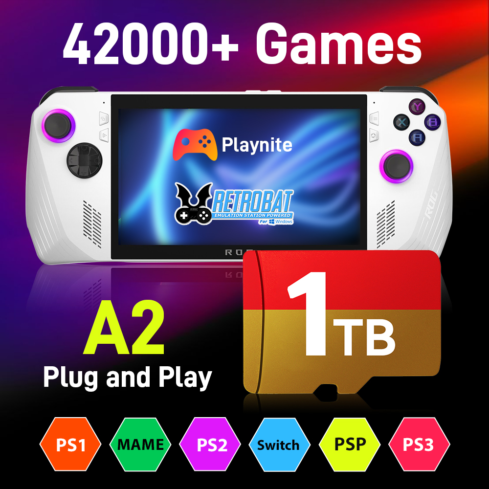 1TB ゲームカード 42000+ レトロ/AAA ゲーム  - Retro Gaming Play Zone のレビューと価格