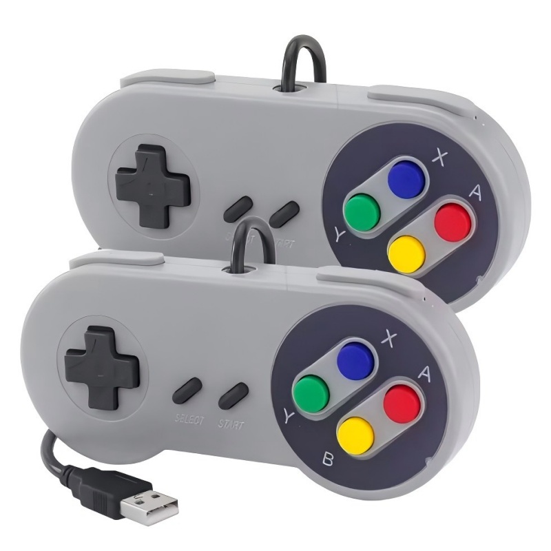 2 個の USB ゲームパッドレトロゲームジョイスティック有 - Raspberry Pi Retropie のレビューと価格