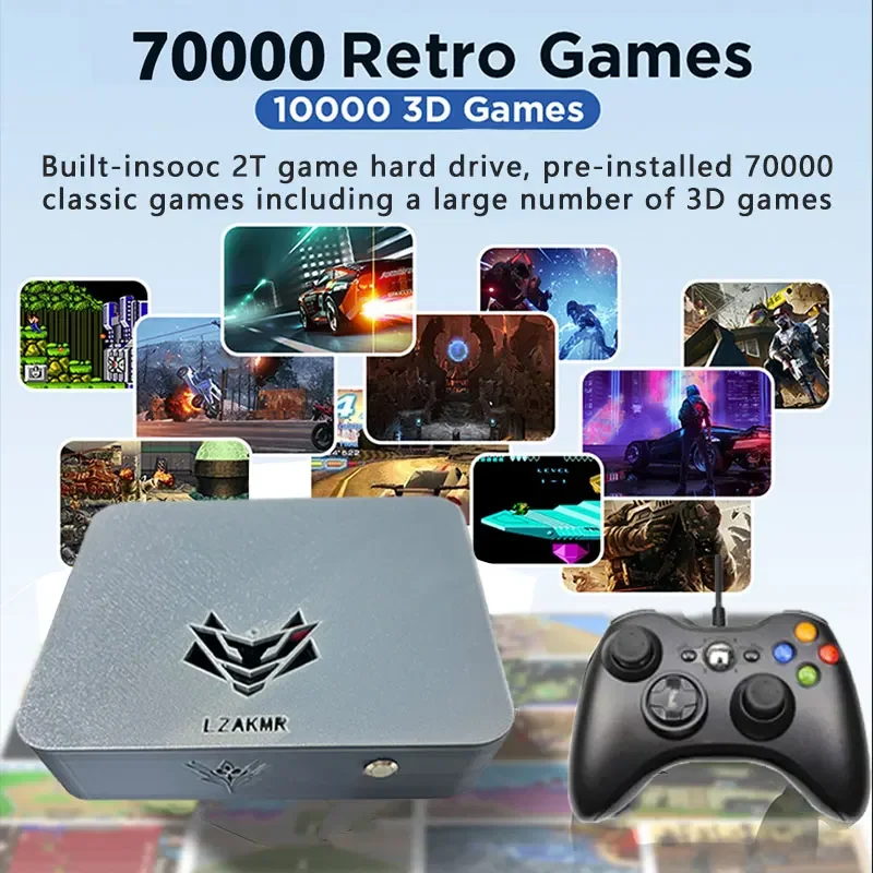 デュアルシステム AK1 Pro ゲームボックス 70000 - Retro Gaming Play Zone のレビューと価格