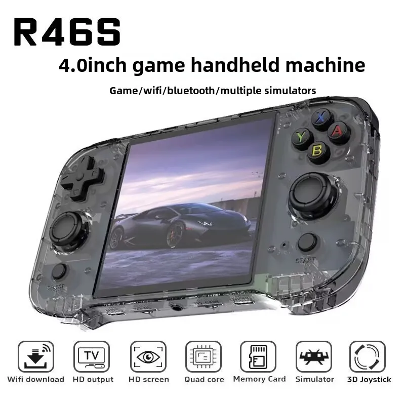 オリジナル R46S レトロハンドヘルドゲームコンソール L - Retro Handheld Console のレビューと価格