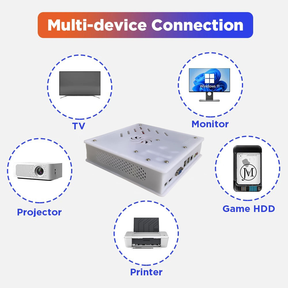 2026年新型X8レトロゲーム機500GB |   70,0 - Retro Gaming Hdd のレビューと価格