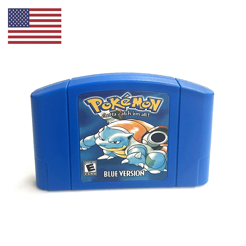 アメリカ版 NTSC 英語版 ポケモン ブルー N64 レト - Retro Gaming Nostalgia のレビューと価格