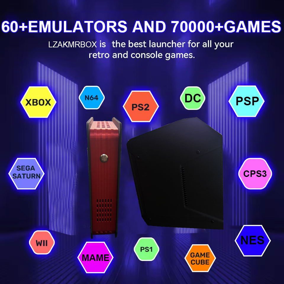X4 レトロビデオゲームコンソール 1T デュアルシステムと - Retro Gaming Pro のレビューと価格