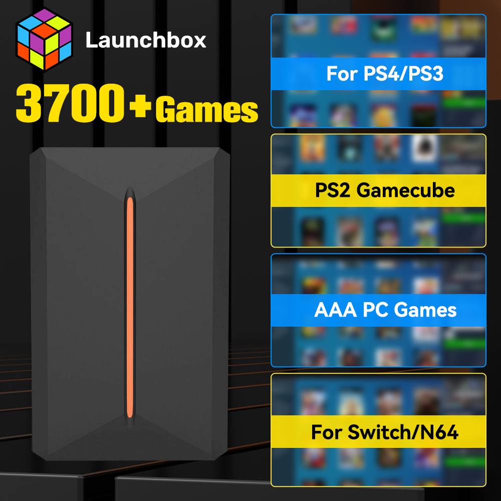 Launchbox-PCおよびラップトップ用のレトロな外付け - Retro Gaming Hdd のレビューと価格