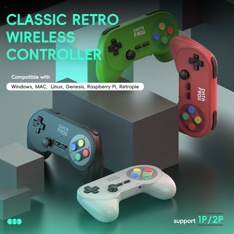 データフロッグ PC07 ワイヤレスレトロゲームコントローラ - Retro Pc Gaming のレビューと価格