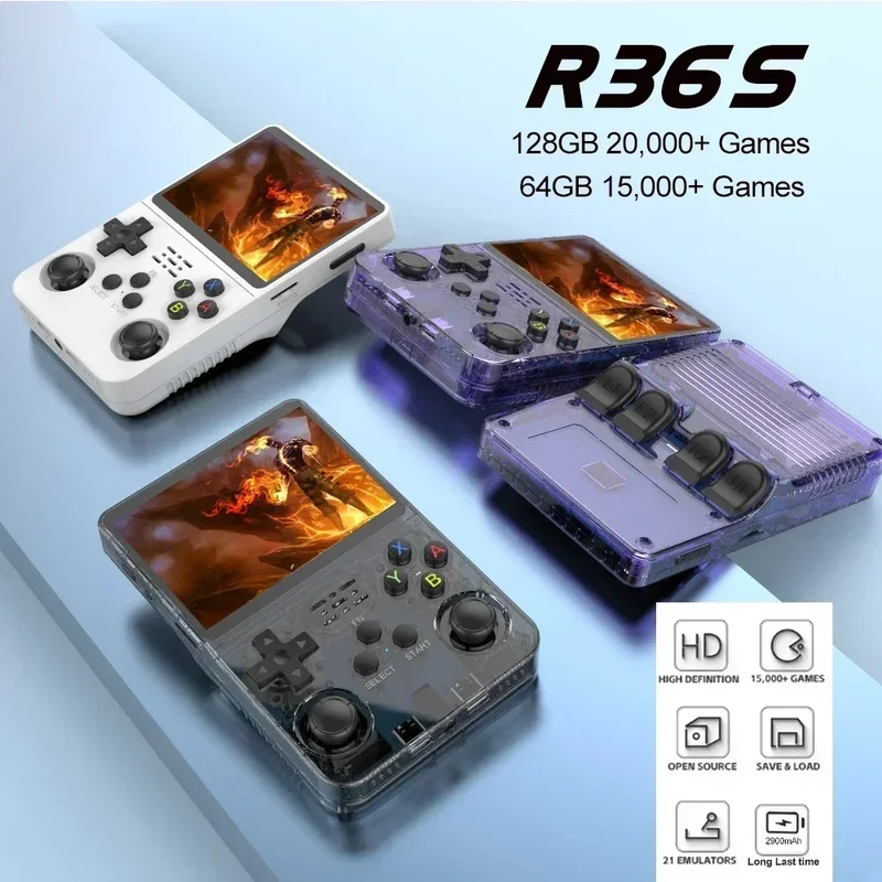 R36S レトロハンドヘルドゲーム機 Linuxシステム 3 - Retro Gaming On のレビューと価格