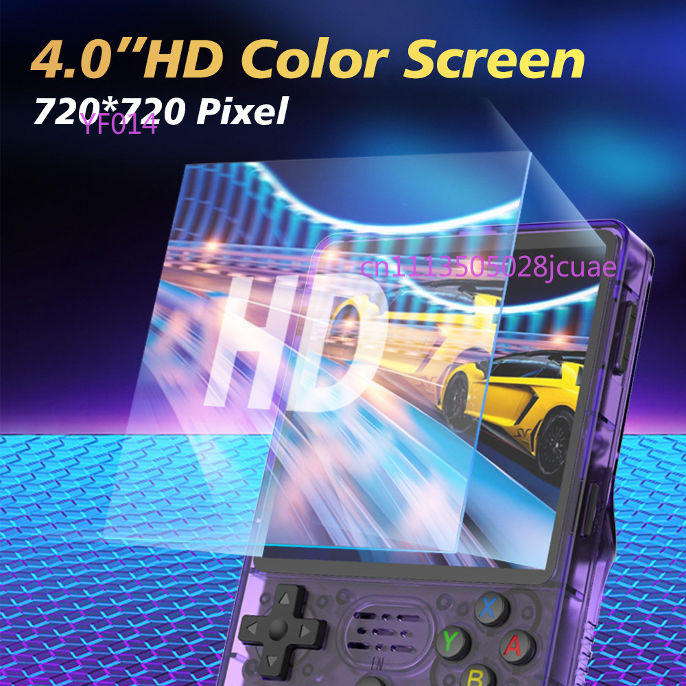 R36Plus オープンソース携帯ゲーム機 4インチIPS  - Retro Handheld Console のレビューと価格