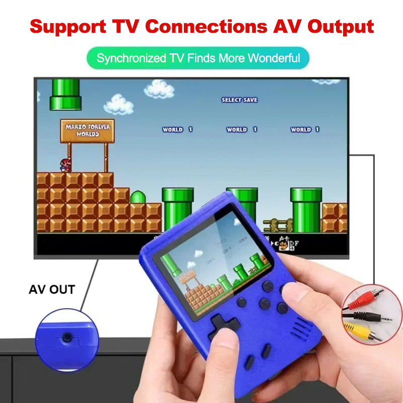 ポータブルレトロミニビデオゲームコンソール 8 ビットハンド - Retro Handheld Console のレビューと価格
