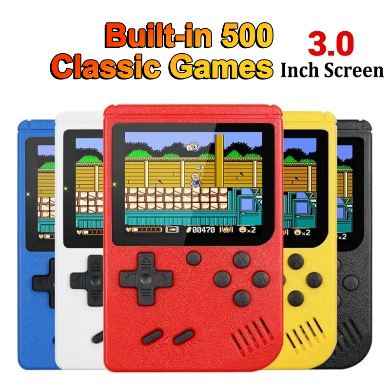 ポータブルレトロミニビデオゲームコンソール 8 ビットハンド - Retro Handheld Console のレビューと価格