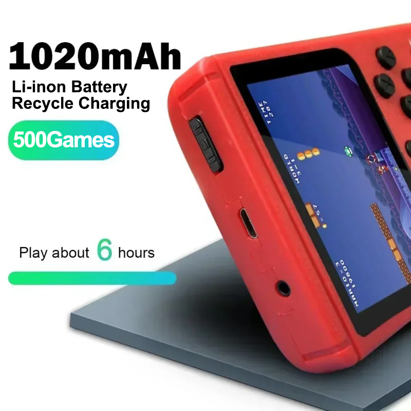 ポータブルレトロミニビデオゲームコンソール 8 ビットハンド - Retro Handheld Console のレビューと価格