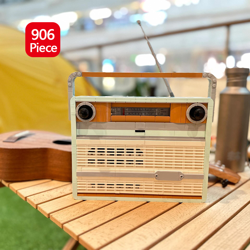 906ピース クリエイティブDIY 1970年代トランジスタ - Retro Gaming Lego のレビューと価格