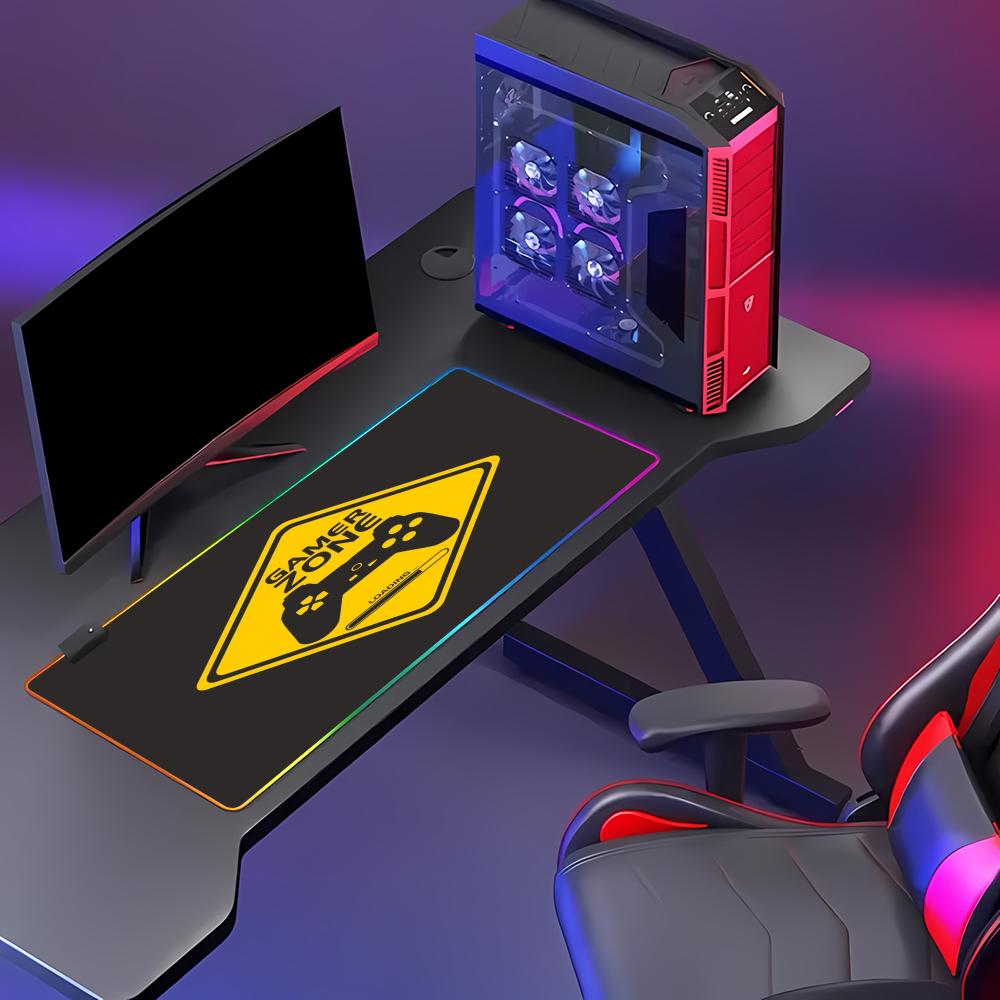 RGB レトロゲームコントローラー大型マウスパッド HD 滑 - Retro Gaming Desk のレビューと価格