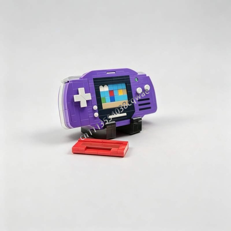 新しい 510 個レトロゲームコンソールアドバンスインディゴ - Retro Gaming Lego のレビューと価格