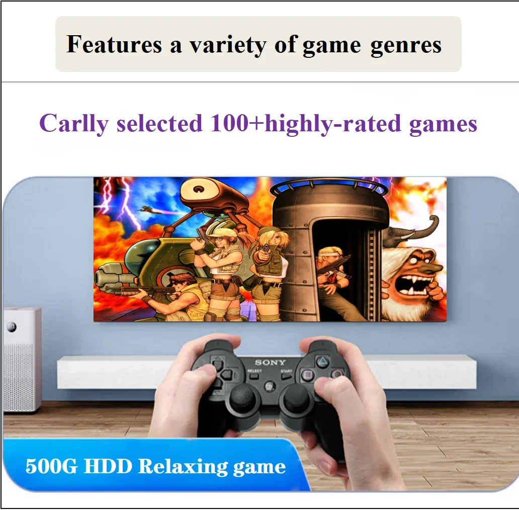 ZieBuddy 500GB ゲームコンソール 110+ 個 - Retro Gaming Hdd のレビューと価格