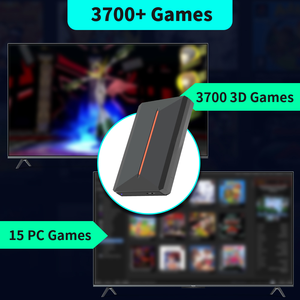 Launchbox-osポータブルHDDレトロゲームコンソー - Retro Gaming Play Zone のレビューと価格