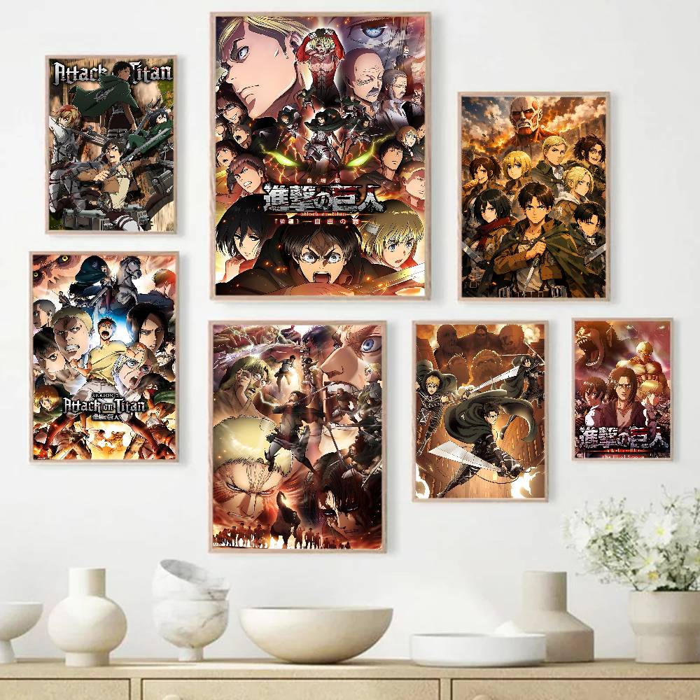A-Attack On T-Titan ゲーム映画粘着ポスタ - Retro Gaming On のレビューと価格