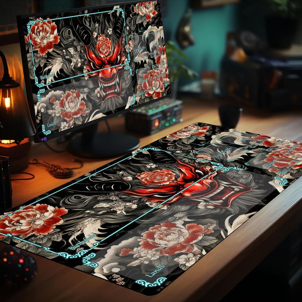 マジックプレイマット カードゲームマット ゾーン付き レトロ - Retro Gaming Desk のレビューと価格
