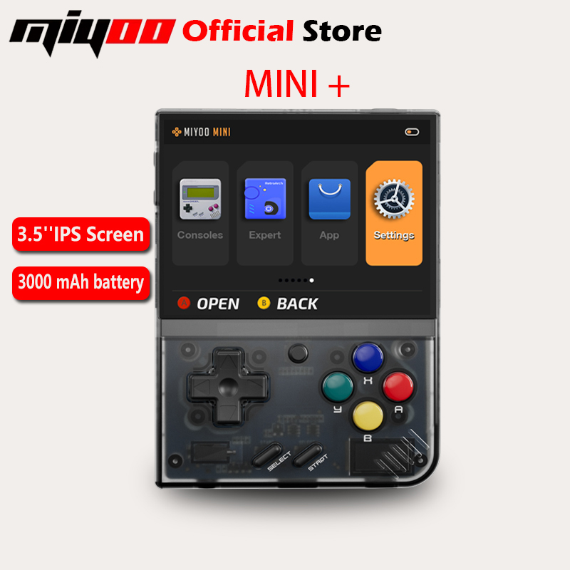 MIYOO ミニプラスポータブルレトロハンドヘルドゲームコン - Retro Gaming Usb のレビューと価格
