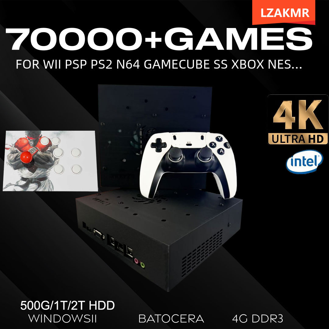 レトロゲームコンソール 70000+ゲーム 2TB T8搭載 - Retro Gaming On のレビューと価格