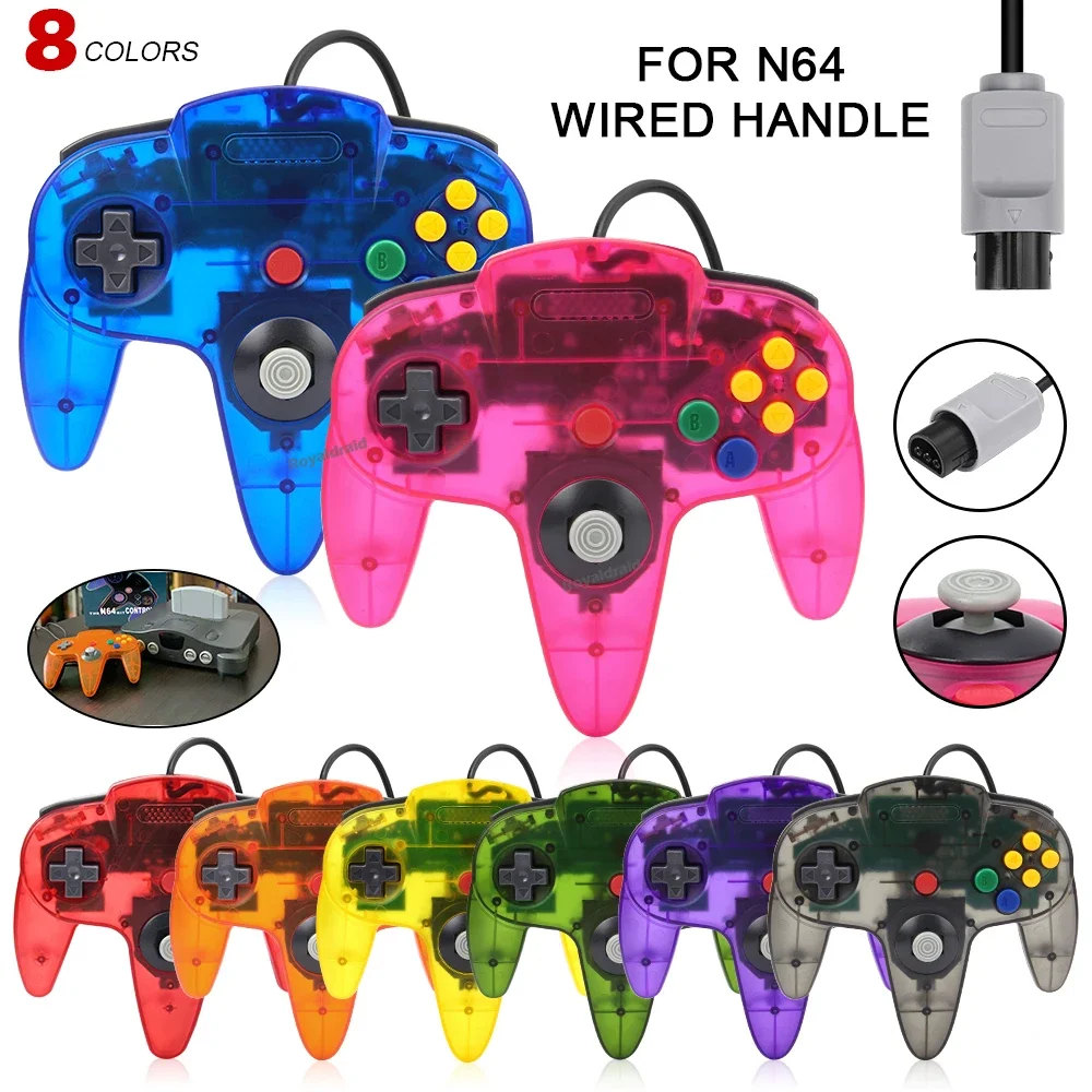 N64用 新型 有線ゲームパッド、N64用クラシックジョイス - Retro Gaming Pro のレビューと価格